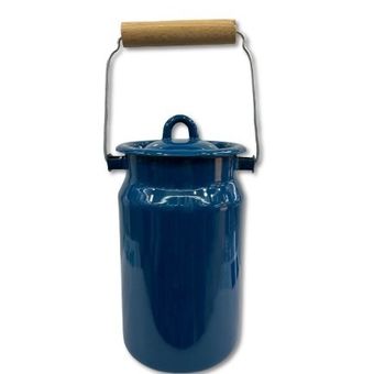 دبه روغن لعابی 2 کیلویی رنگ آبی نفتی کد 172