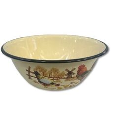 کاسه لعابی 2 لیتر طرح خروس بی سواد  کد 186