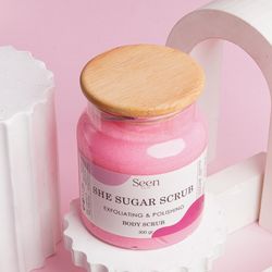 اسکراب بدن توتفرنگی – مناسب پوست خشک | کالکشن Limited Edition سینکر