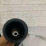 شمعدان فلزی سه عددی مشکی مدل ستا