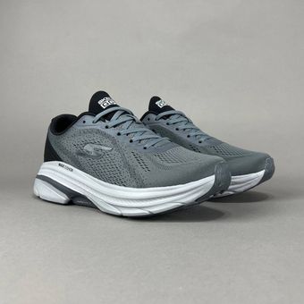 کتونی استوک اسکیچرز مردانه طوسی SKECHERS GORUN