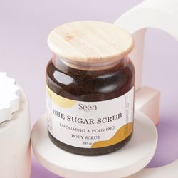 اسکراب بدن قهوه – لایهبردار قوی، نرمکننده و روشنکننده پوست | Limited Edition سینکر