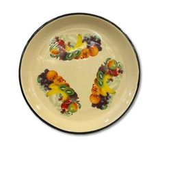 بشقاب لعابی قطر 22 طرح میوه کد 194