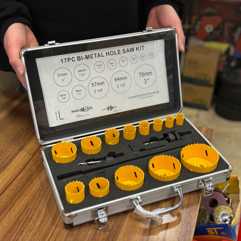 کیت گرد برد 17 پارچه مخصوص آهن