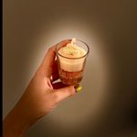 شمع لیوانی قلب طلایی