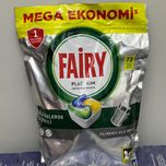 قرص ماشین ظرفشویی فیری مدل پلاتینیوم بسته 72 عددی رایحه لیمو