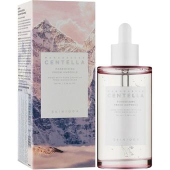 سرم (آمپول) کوچک کننده منافذ سنتلا MADAGASCAR CENTELLA POREMIZING FRE حجم 100 میل