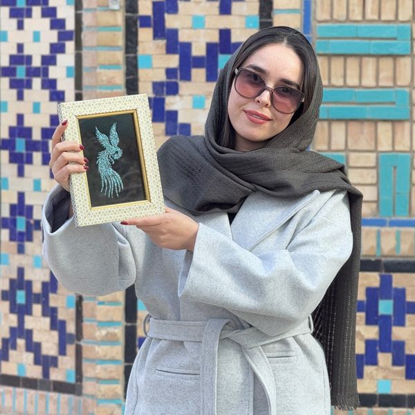 تابلو فیروزه نیشابور (سیمرغ)