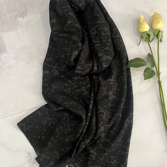 شال کرپ چرم بسته بندی 6 عددی