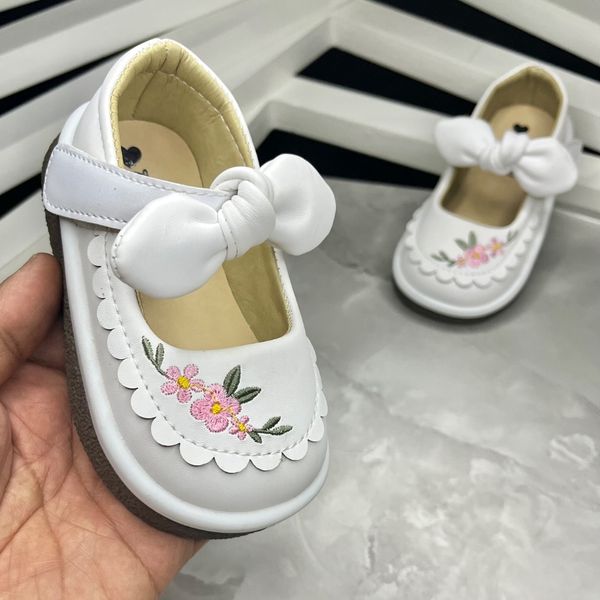 کفش مجلسی دخترانه طرح گلدوزی مدل A.Baby کد 2741456