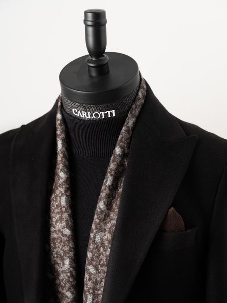 شالگردن موهر ترک و پوشت دو رنگ کدs223