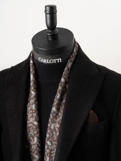 شالگردن موهر ترک و پوشت دو رنگ کدs223