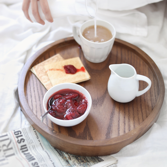 سینی چوبی هنرخم چوب مدل 801