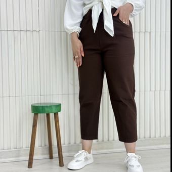 شلوار مام فیت کمر هویچی