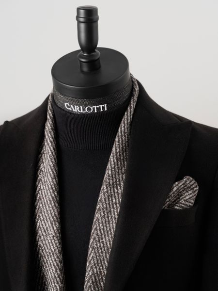 شالگردن و پوشت پشمی جناقی کدs227