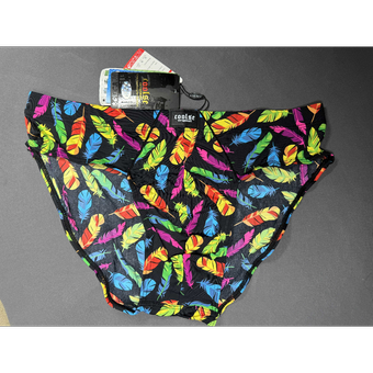 شورت اسلیپ کولسی طرح COLORFUL FEATHER