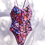 مایو یک تکه زنانه اورجینال برند کاپشی cupshe طرح دار پلنگی رنگی