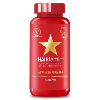 مکمل قرص تقویت کننده رشد مو هیرتامین Hairtamin اصلی 30 عددی