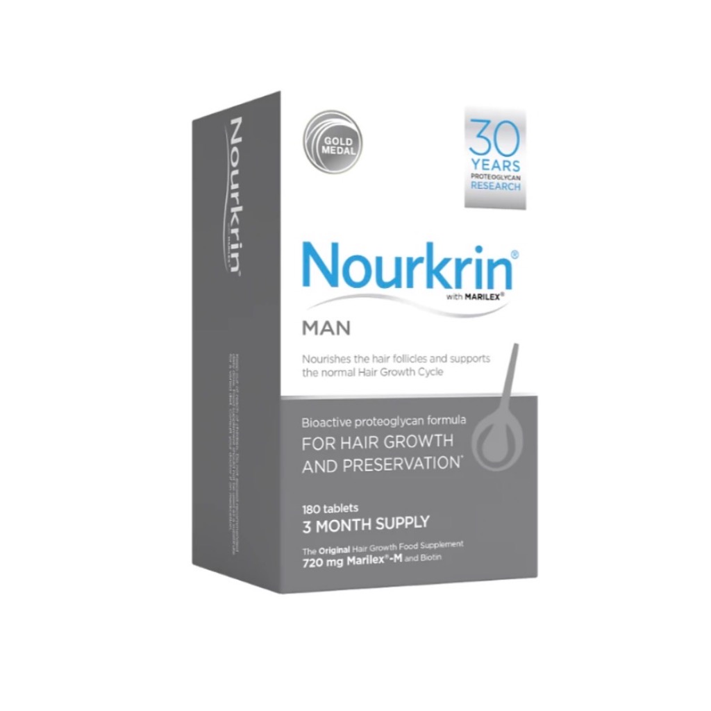 مکمل قرص نورکرین آقایان NOURKRIN بسته 180 عددی