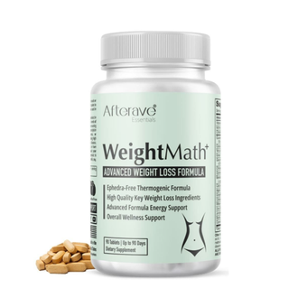 مکمل لاغری ویت مث افتر ایو اورجینال Weight Math Afterave بسته 90 عددی