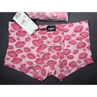 شورت باکسر کولسی طرح pink kiss