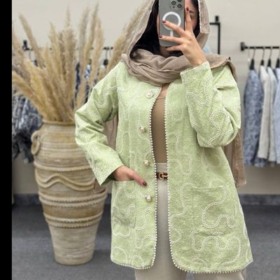 مانتو کتی قلاب بافی ترک