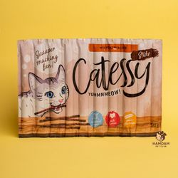 تشویقی استیکی گربه کتسی مدل Stick با طعم مرغ و جگر(1 عددی)