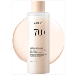 تونر روشن کننده و آبرسان برنج آنوا Anua Rice 70 Glow Milky Toner حجم 250 میلی لیتر
