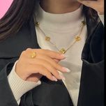 ست ونکلیف گلد تراش خورده