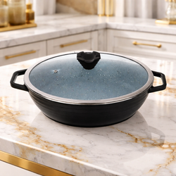 تابه عروس مدل کلاسیک خطی سایز 24