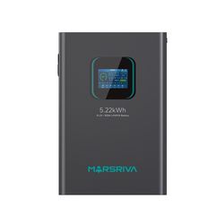 باتری لیتیوم آهن فسفات 5 kWh برند Marsriva مدل MR-LFP48-100-WMD با گارانتی دو ساله