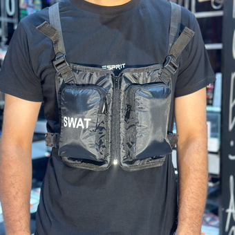 چست بگ پلیسی SWAT وسط زیپ دار