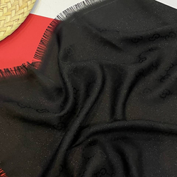 روسری ژاکارد لمه قواره 140 بسته بندی 10 عددی میکس