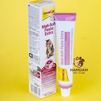 خمیر ضد گوله مویی گربه جیم کت مالتی سافت اکسترا  (GimCat Malt-Soft Paste Extra)