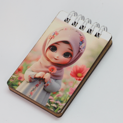 دفترچه یاداشت چوبی