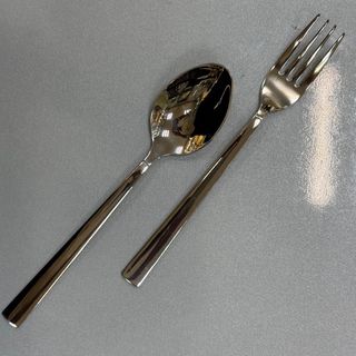 قاشق چنگال ساده