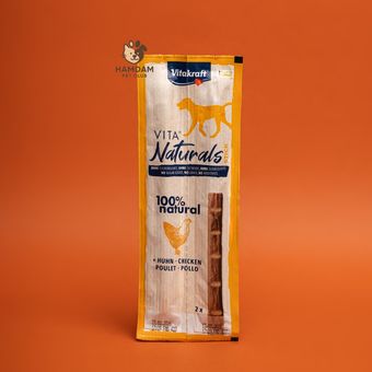 تشویقی سگ ویتاکرافت مدل Vita Naturals Stick با طعم مرغ بسته 2 عددی
