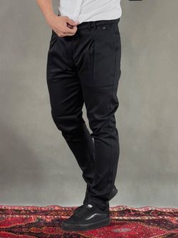 شلوار اسلیم فیت پارچه ای دمپا پاکتی