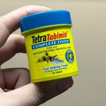 غذای قرصی کف‌زی تترا Tabimin | Tetra Tabimin