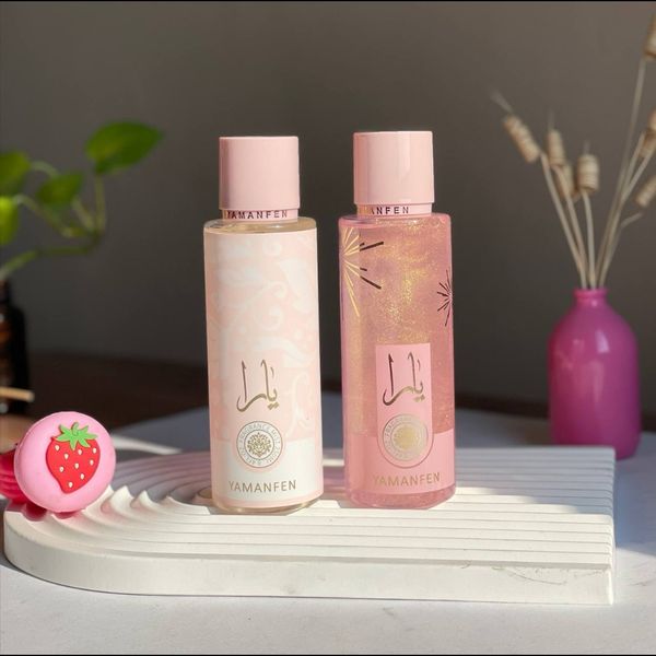 بادی اسپلش yamanfen رایحه یارا صورتی اورجینال