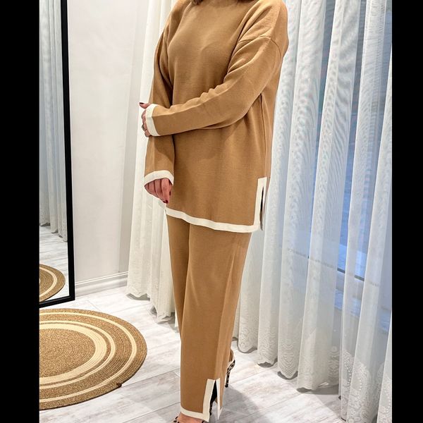 ست بلوزشلوار بغل چاکدار