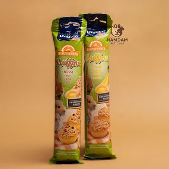 مینی مافین ویتاکرافت مخصوص جوندگان – طعم موز و مغزها