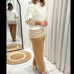 ست بلوزشلوار راه راه