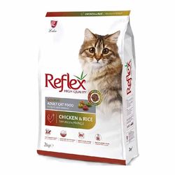 غذا خشک گربه رفلکس مولتی کالر فله نیم کیلو