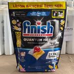 قرص ماشین ظرفشویی فینیش مدل کوانتوم مکس رایحه باغ لیمو بسته 50 عددی
