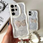 قاب پاپیون صدفی Lovely Ribbon به همراه آویز | قیمت + خرید