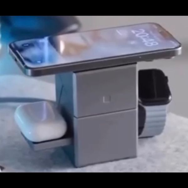 شارژر وایرلس 3 کاره Green Lion Trio