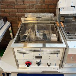 سرخ‌کن رومیزی گازی تک لگن 30 لیتری ABA