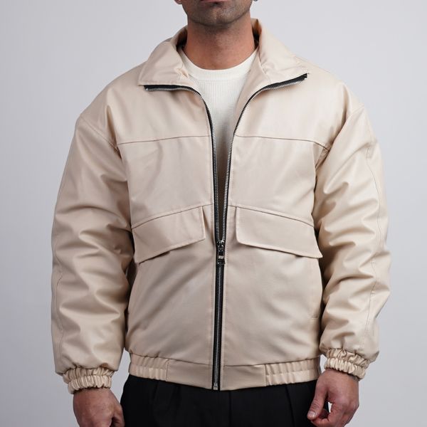 جکت چرم PULL & BEAR کد 301004