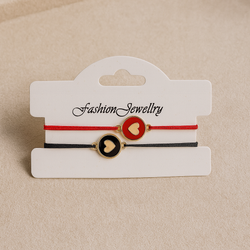 دستبند ست مدل قلب (جفت)